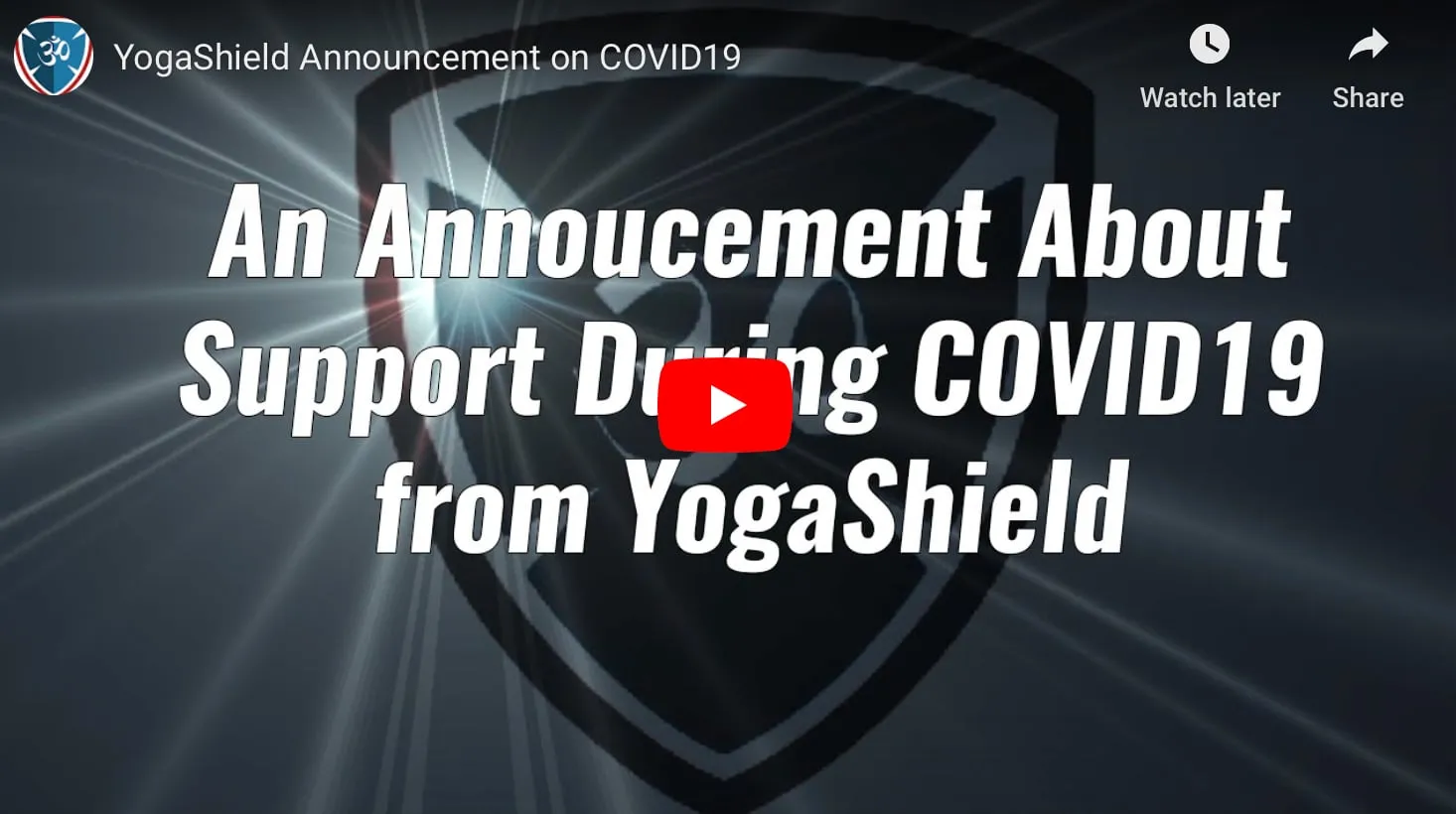YFFR SUPPORT DURING COVID19